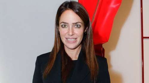 Η Δόμνα Μιχαηλίδου λίγο πριν γίνει μαμά: Η βραδινή εμφάνιση με καφέ σύνολο