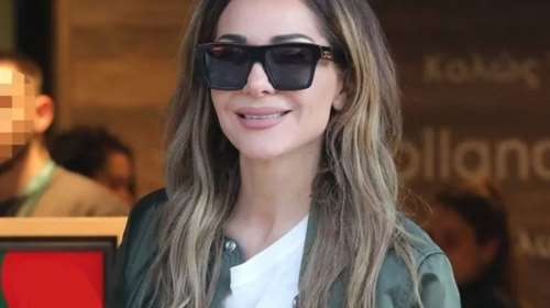 Δέσποινα Βανδή: Στον Καναδά με το (πλέον) χαρακτηριστικό και αγαπημένο της look