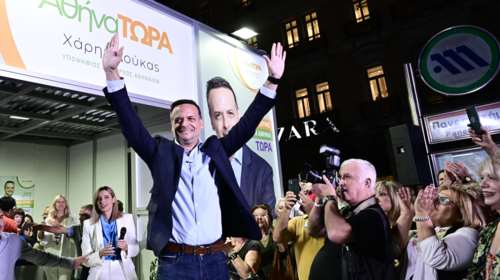 Δούκας: &quot;Τώρα είναι στιγμή να αγωνιστούμε για την Αθήνα&quot; - Προεκλογική συγκέντρωση παρουσία Ανδρουλάκη