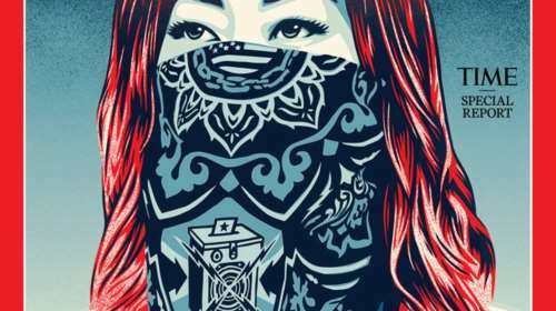 Εκλογές ΗΠΑ 2020: Το &quot;TIME&quot; άλλαξε το λογότυπο σε &quot;VOTE&quot; καλώντας τους Αμερικανούς να ψηφίσουν