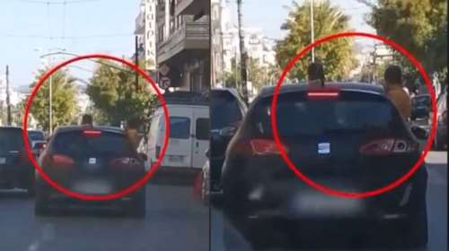 Απαράδεκτος πατέρας στην Π. Ράλλη: Έξω από το παράθυρο του ΙΧ το παιδί - &quot;Δεν έγινε και φόνος, τους έκανε το χατίρι&quot;