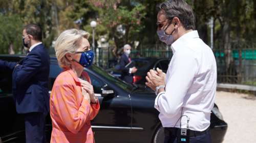 Επικοινωνία Μητσοτάκη - Φον Ντερ Λάιεν: Στο επίκεντρο Αφγανιστάν και κλιματική αλλαγή