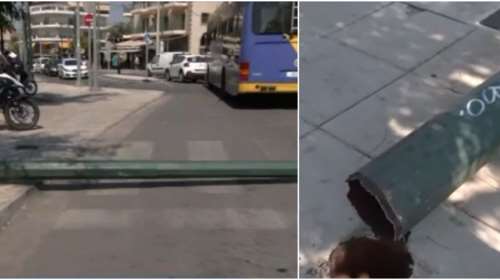 Τρόλεϊ έπεσε σε κολώνα της ΔΕΗ στη Νέα Φιλαδέλφεια: Τραυματίστηκε 14χρονη - Ήταν σάπια, λέει ο δήμαρχος [βίντεο]