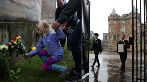 Holyroodhouse: Συγκίνηση στην επίσημη κατοικία της Ελισάβετ στο Εδιμβούργο - &quot;Όταν το έμαθα, ένιωσα χαμένος&quot;