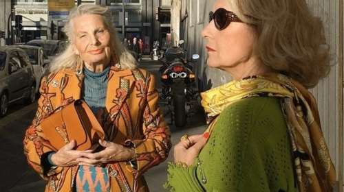 &quot;Πηγαίνουν στο μπακάλικο φορώντας Gucci ή Prada&quot;: Οι υπέρκομψες γιαγιάδες του Μιλάνου στο Instagram