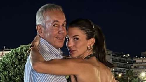 Το ζεύγος Κούστα για δείπνο στην Αλικαρνασσό- Με μπαντάνα στα μαλλιά η Δήμητρα Κούστα