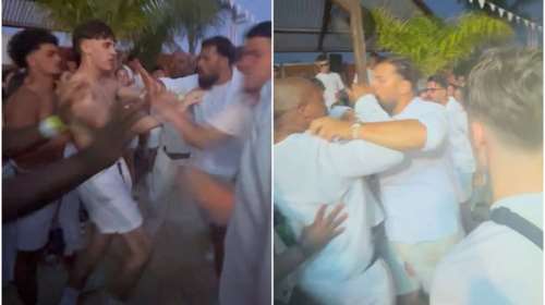 Καβγάς σε beach bar στη Ζάκυνθο: Τουρίστες ανταλλάσουν μπουνιές και κλωτσιές μέσα στο πλήθος [βίντεο]
