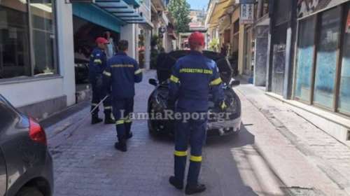 Λαμία: Οδηγός εντόπισε φίδι ενός μέτρου μέσα στο αυτοκίνητό του