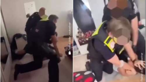 Γερμανία: Σάλος για τη βίαιη σύλληψη πατέρα μπροστά στα παιδιά του - &quot;Δεν χρειάζεται να χτυπάτε&quot; [Βίντεο]