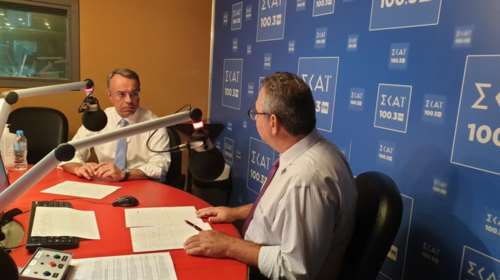 Σταϊκούρας: Εως 8% η ύφεση - Μείωση προκαταβολής φόρου μέχρι και 100%