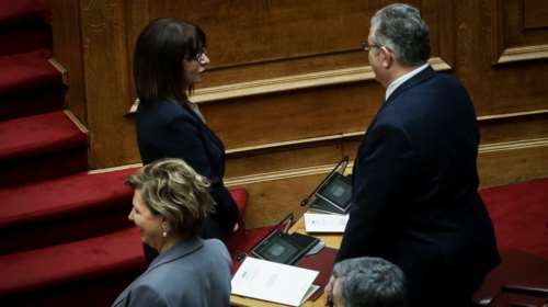 Συνάντηση Σακελλαροπούλου - Κουτσούμπα στο Προεδρικό Μέγαρο την Τετάρτη