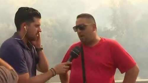 Φωτιά στη Μάνδρα: "Εγκλωβισμένος 70χρονος στην Αγία Σωτήρα", λέει ο γιος του