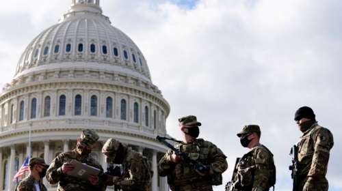 ΗΠΑ: Φρούριο η Ουάσιγκτον για την ορκωμοσία Μπάιντεν [Εικόνες]