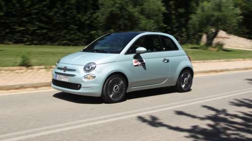Δοκιμάζουμε το Fiat 500 Hybrid