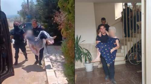 Δραματικοί απεγκλωβισμοί από την Αστυνομία στα μέτωπα της φωτιάς - Πήραν ηλικιωμένη σηκωτή από το κρεβάτι [Βίντεο]
