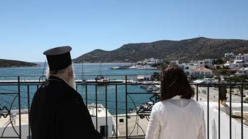 Σήμερα στο Καστελόριζο η Κατερίνα Σακελλαροπούλου- Σε επιφυλακή για τυχόν &quot;προβοκάτσια&quot; της Τουρκίας