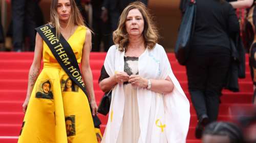 "Φέρτε τους πίσω": Ισραηλινή επιζήσασα της 7ης Οκτωβρίου στο κόκκινο χαλί των Καννών στέλνει μήνυμα για τους ομήρους στη Γάζα