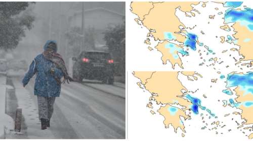 Κακοκαιρία Barbara - Nέα πρόγνωση Μαρουσάκη: Μεγάλος όγκος χιονιού από τα ξημερώματα στο μεγαλύτερο τμήμα της  Αττικής