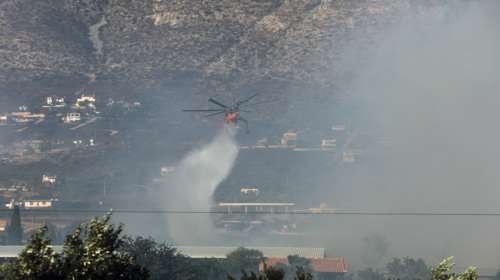 Φωτιά στην περιοχή Οίτυλο της Λακωνίας