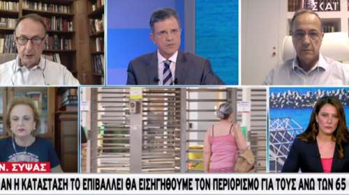 Σύψας- κορονοϊός: Αν χρειαστεί ναι... θα εισηγηθούμε τον περιορισμό των μετακινήσεων των άνω των 65 ετών