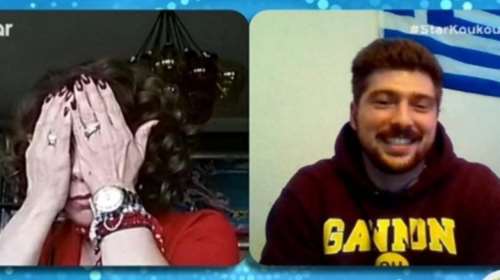 Βούλα Πατουλίδου: Κλαίει μόλις βλέπει ξαφνικά τον γιο της που σπουδάζει στην Αμερική [βίντεο]