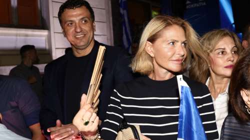 Τζένη Μπαλατσινού: Στα εγκαίνια του &quot;Birth Center&quot; της Εριέττας Κούρκουλου Λάτση- &quot;Μακάρι να προλάβαινα να κάνω 5ο παιδί&quot;
