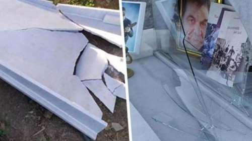 Φονικό στα Ανώγεια: Η οικογένεια Ξυλούρη καταδικάζει τον βανδαλισμό στον τάφο Καλομοίρη