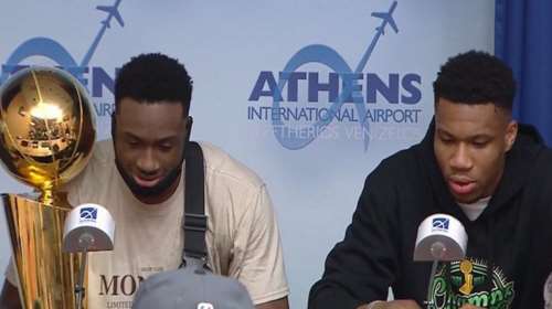 Αντετοκούνμπο σε Ιακωβίδη: "Θοδωρή συγγνώμη, δεν μπορεί να σηκώσει όλα τα βάρη μόνος του"