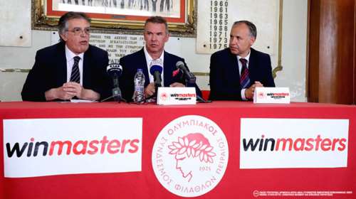 Για δεύτερη χρονιά Μέγας Χορηγός του Ολυμπιακού η Winmasters