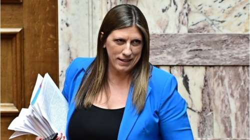 Τροχαίο για τη Ζωή Κωνσταντοπούλου στο Λαύριο