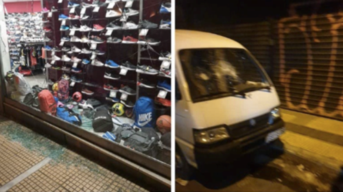 Νύχτα επεισοδίων στην Κυψέλη: Αντιεξουσιαστές έσπασαν βιτρίνες και πέταξαν μολότωφ