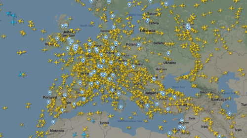 Ανοιξαν τα σύνορα: Γέμισε αεροπλάνα ξανά ο ουρανός της Ευρώπης - Δείτε τους Χάρτες