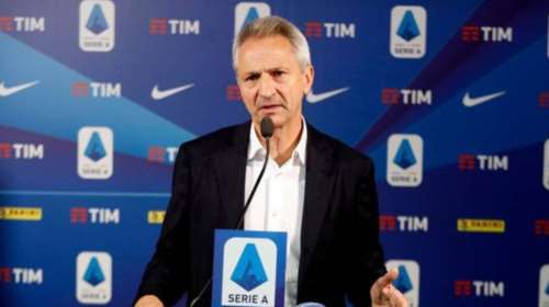 Πρόεδρος Serie A: &quot;Να μπαίνουν στα γήπεδα οι θεατές που έχουν εμβολιαστεί κατά της Covid-19&quot;