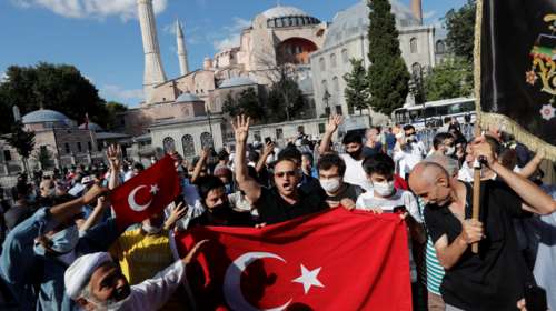 Παγκόσμια είδηση η Αγία Σοφία: Τι γράφουν τα μεγάλα διεθνή ΜΜΕ για τη μετατροπή της σε τζαμί από τον Ερντογάν
