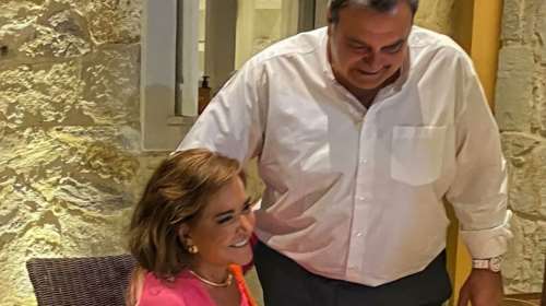 Ντόρα Μπακογιάννη και Ισίδωρος Κούβελος: &quot;Χαιρόμαστε μαζί την κάθε ημέρα!&quot; [Εικόνες]