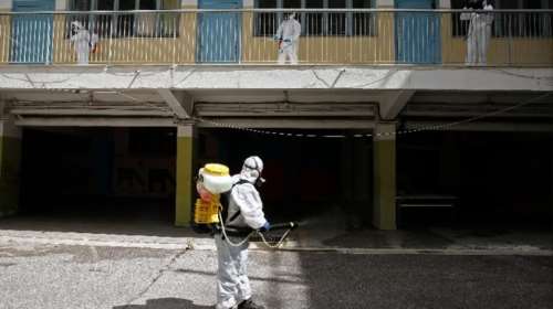 Απολυμάνσεις στα λύκεια του Δήμου Αθηναίων: Εφοδιάζονται με καθαριστικά και απολυμαντικά