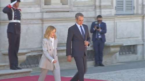 Ρώμη: Σε εξέλιξη η συνάντηση Μητσοτάκη - Μελόνι: Ανταγωνιστικότητα, άμυνα και μεταναστευτικό στο επίκεντρο των συζητήσεων