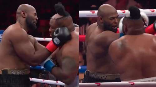 Επικό σκηνικό: Μποξέρ έχασε το περουκίνι του την ώρα αγώνα - Ο αντίπαλός του με το ζόρι κρατιόταν να μην γελάσει (βίντεο)