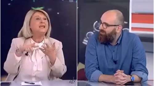 Άγριος καβγάς Βούλτεψη - Σβέρκου on air: &quot;Ο άνθρωπος δεν πάει καλά, θα πάτε στις 20 μονάδες διαφορά&quot; [Βίντεο]