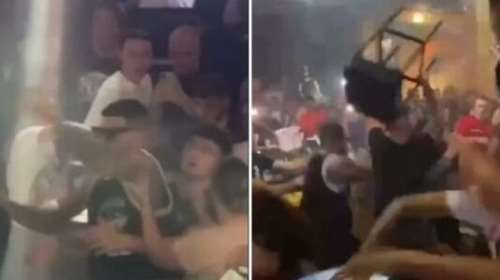 Αγριο ξύλο σε live του Snik στην Κατερίνη - Μπουνιές, κλωτσιές και... ιπτάμενες καρέκλες