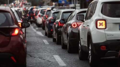 Ταλαιπωρία λόγω έργων στη λεωφόρο Αθηνών -  Στο "κόκκινο" Κηφισός, Κηφισίας και Αττική Οδός - Live η κίνηση