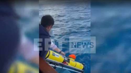 Σαντορίνη: Τοποθετήθηκε φορητός υποθαλάσσιος σεισμογράφος - Θα μελετήσει το ηφαίστειο του Κολούμπο