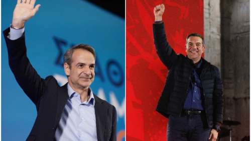 Δημοσκόπηση RASS: 5,8 μονάδες μπροστά η Νέα Δημοκρατία -Ισχυρό προβάδισμα Μητσοτάκη έναντι Τσίπρα