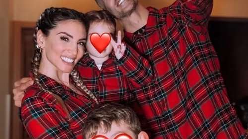 Αθηνά Οικονομάκου: Η matchy matchy εμφάνιση με τον Μπρούνο Τσερέλα και τα παιδιά της