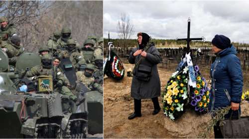 Προκαλεί ο Πούτιν: "Παρασημοφόρησε" ταξιαρχία που ήταν στη σφαγή στην Μπούτσα, για τον "ηρωισμό και την ανδρεία" τους