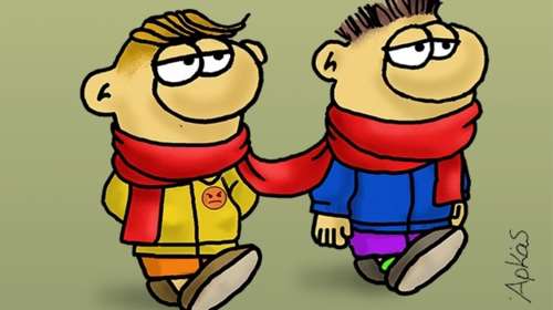 Η χειμωνιάτικη καλημέρα του Αρκα με μια... &quot;μπηχτή&quot;