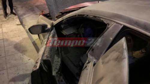 Πάτρα: Έριξαν μολότοφ στο αυτοκίνητο του βουλευτή της ΝΔ Ιάσονα Φωτήλα [Εικόνες]