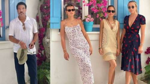 Οικογενειακές διακοπές στη Μύκονο για τον Λάιονελ Ρίτσι σε πολυτελές γιοτ αξίας 150 εκατ. δολαρίων [Βίντεο-Εικόνες]