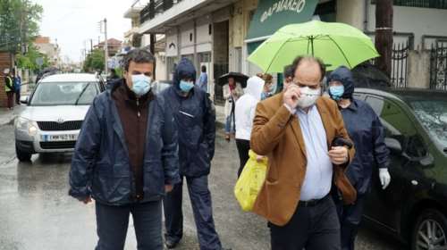 Σε εξέλιξη η τελική δειγματοληψία για κορονοϊό στον οικισμό Ρομά της Λάρισας [εικόνες και video]