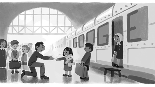 Το νέο doodle με τον Νίκολας Γουίντον - Ο &quot;Βρετανός Σίντλερ&quot; που τιμά η Google